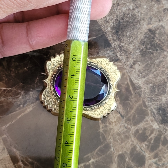 14k Victorian Brooch - Picture 4 of 16